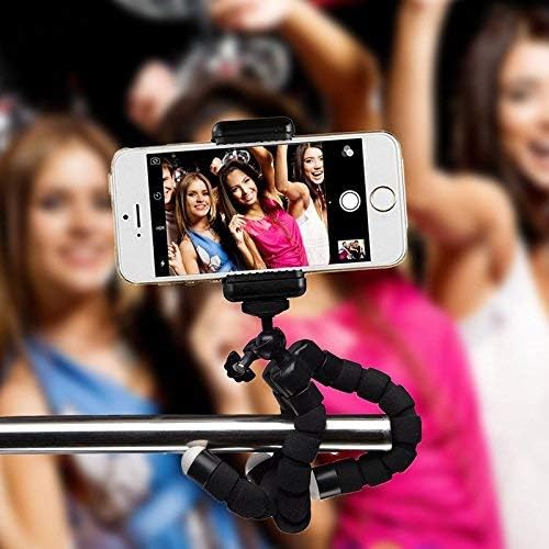 Acuvar Flexible Phone Tripod Universal Smartphone Tripod Stand Portable Lightweight Mini Stabilizer with Adjustable Phone Mount Holder for iPhone Android Camera Vlogging ContentCreation TikTok&YouTube - Image 3