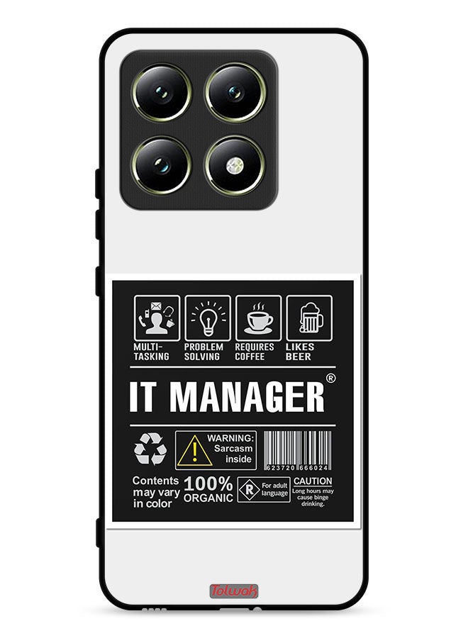 Tolwak Xiaomi 14T 5G Protective Case Cover It Manager Sticker  - Image 1