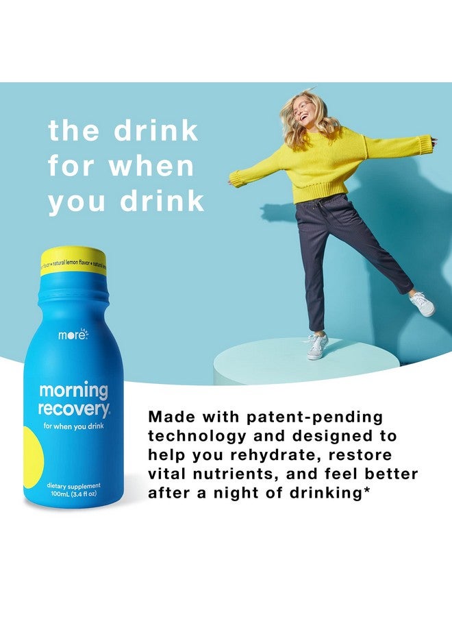 More Labs Lifehack Pack Assorted Smart Drink Shots Morning Recovery Liquid Focus Dream Well Vegan Nongmo Variety Pack 2 Bottles Of Each (Pack Of 6) - Image 5