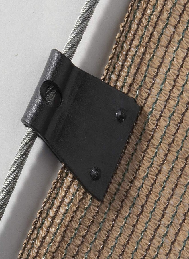 إيزي جاردنر مشابك تثبيت واقيات الشمس (تثبت القماش على الأسلاك والحبال والكابلات والأسوار الشبكية)، عبوة من 24 قطعة - Image 2