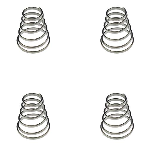Kasteco 4 Pack 304 Stainless Steel Universal Quick Release Bike Wheel Skewer Springs - Image 1