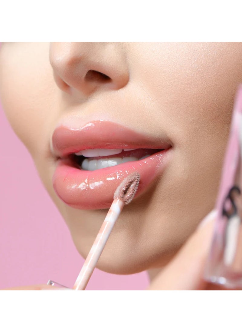 IDA Beauty LuxeLustre Shiny Lip Gloss | Hydrating, Non-Sticky, Long-Lasting Gloss | Vegan, Halal, Cruelty-Free  - Image 2