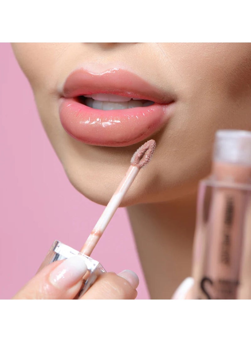 IDA Beauty LuxeLustre Shiny Lip Gloss | Hydrating, Non-Sticky, Long-Lasting Gloss | Vegan, Halal, Cruelty-Free (S03) - Image 4