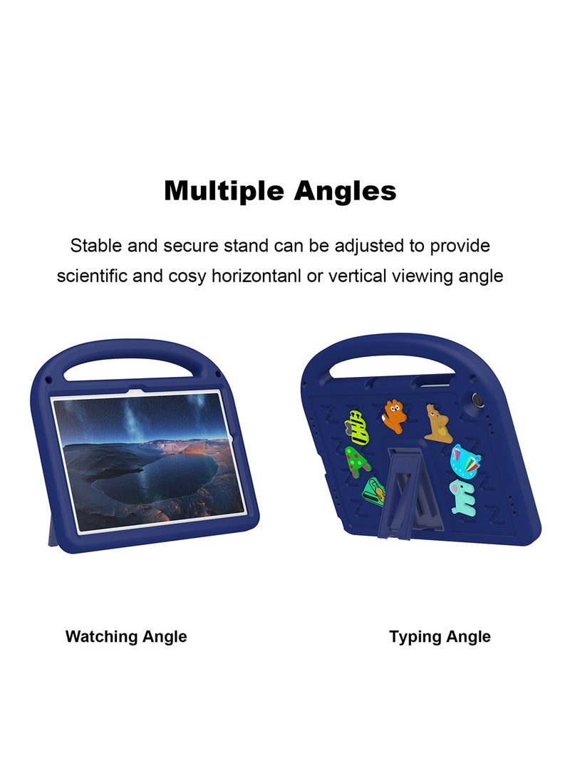 جراب حماية للأطفال لجهاز سامسونج جالاكسي تاب A11 بلس 2025/ A9 بلس 11 بوصة، غطاء مقاوم للصدمات مع حامل حزام للكتف - Image 3