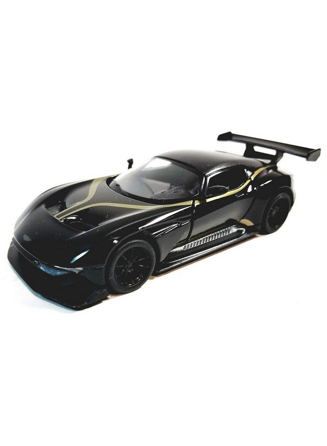 ماياترا نموذج مصبوب لسيارة أستون مارتن فولكان بمقياس 1:38 من ماياترا - نسخة طبق الأصل من سيارة رياضية فاخرة لهواة الجمع (أسود) - Image 2