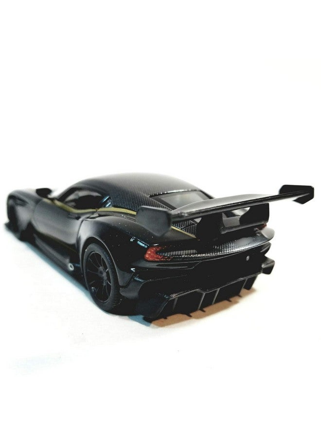 ماياترا نموذج مصبوب لسيارة أستون مارتن فولكان بمقياس 1:38 من ماياترا - نسخة طبق الأصل من سيارة رياضية فاخرة لهواة الجمع (أسود) - Image 4