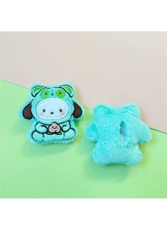 Cute Sanrio Squeaky Plush Pochacco Charm Accessory Pin Pacha [with an opening in the back]]