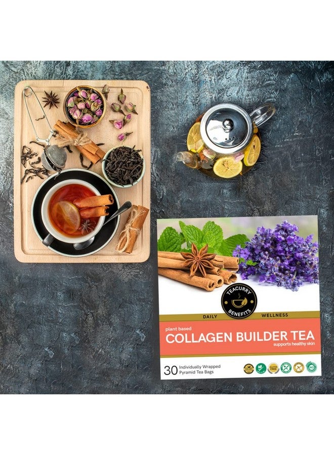 TEACURRY Collagen Builder Tea (6 Month Pack | 180 Tea Bags) - For Skin, Hair, Nails (With Vitamin C, Biotin) - Image 2