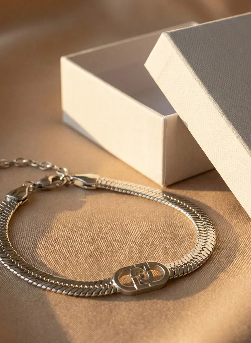 Liu Jo  Liu Jo Essence Silver Bracelet for Women | Best Price UAE