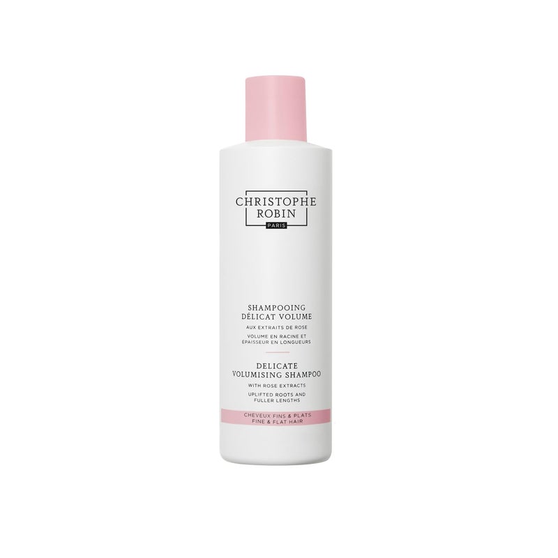 Christophe Robin Delicate Volumizing Shampoo With Rose Extracts for Thin, Fine, and Flat Hair 8.4 fl. oz - Image 1