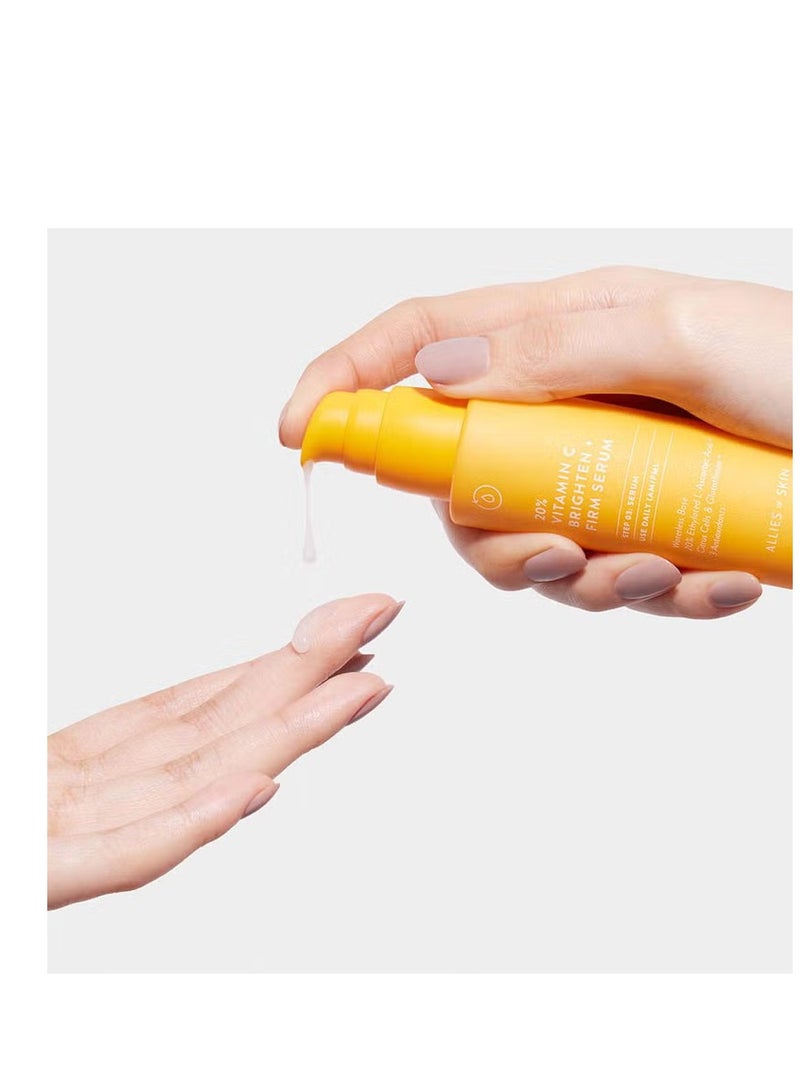 Allies of Skin 20% Vitamin C Brighten + Firm Serum 30ml - Image 4