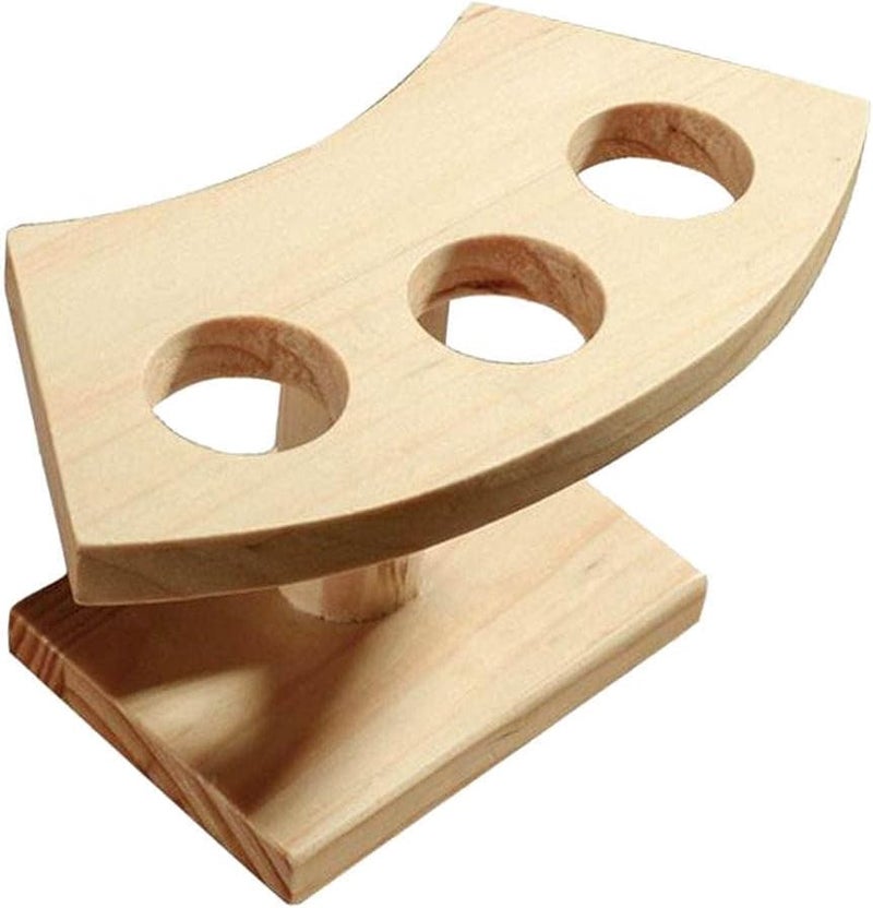 klarako tural Wooden Food Cone Display Tamaki Stand Cake Desserts Chips for Restaurants, Catered Events, Party Or Buffets, 3 Sizes to Choose - as described, 3 Hole - Image 5