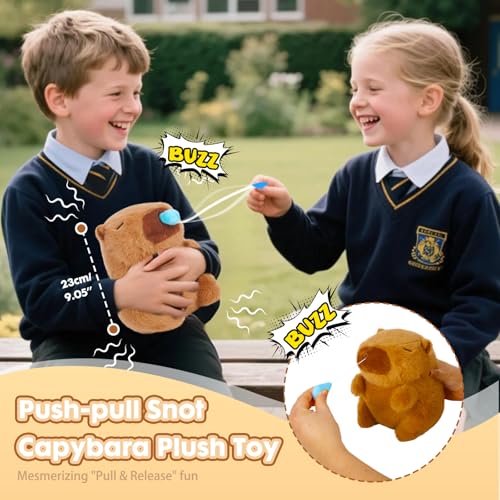 YOYTOO Capybara Gifts for Girls, Kids Capybara Plush Toys Set with Capybara Stuffed Animal, Secret Diary, Ballpoint Pen, Stickers, Birthday Gifts for Little Girls Age 5 6 7 8 9 10-12 Years Old - Image 4