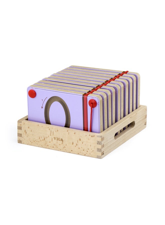 Viga Magnetic Writing Board - Numbers 10pcs - Image 3