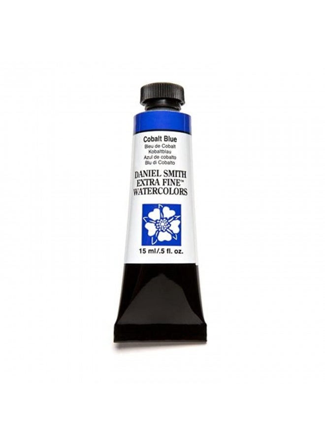 Daniel Smith Daniel Smith Extra Fine Watercolor 15ml Paint Tube, Cobalt Blue (284600025), 0.5 Fl Oz (Pack of 1)  - Image 1