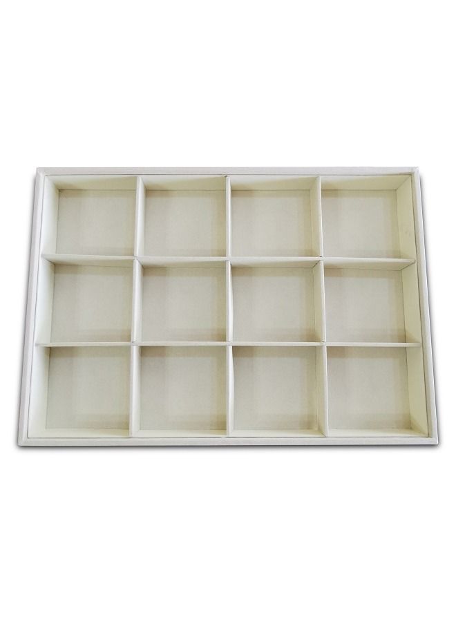 Jewelry Display Velvet Slots Drawer Storage Organizer  - Image 2