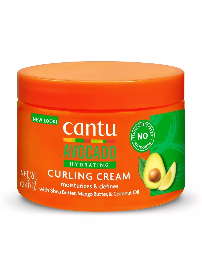 CANTO Cantu Avocado & Coconut Curling Cream - 12 oz 