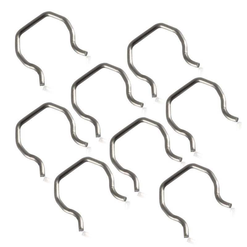 KPALAG 8 PCS Fuel Injector Connector Clips Plug Retainer Clips Compatible with Ford 60L Powerstroke Diesel 2003 2004 2005 2006 2007 2008 2009 2010 ReplaceW301222 - Image 3