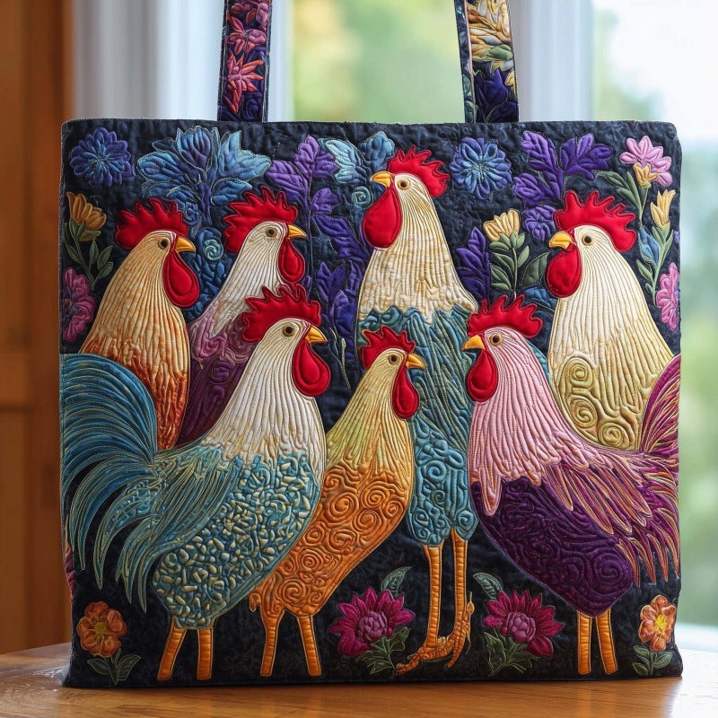 2026 New Chicken Digital Print Fashion Tote Bag - Image 1