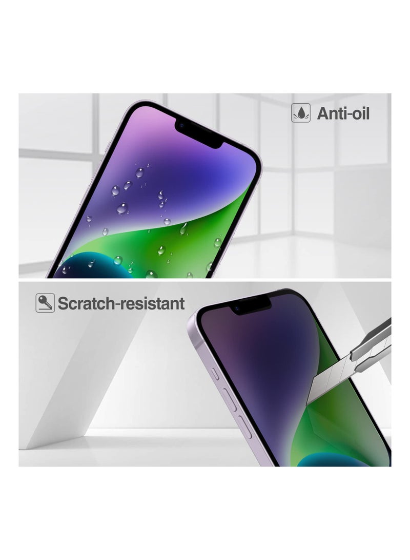 Procases 2 Pack 6.7 Inch iPhone 14 Plus iPhone 13 Pro Max Privacy Screen Protector 9H Anti Spy Dark Tempered Glass Screen Film Guard for iPhone 14 Plus 2022 iPhone 13 Pro Max 2021 - Image 4