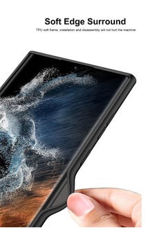 GKK Samsung Galaxy S23 Ultra Case, Slim Liquid Silicone Skin Feeling, Shockproof Drop Proof Protective Cover, Anti Yellowing, Anti Scratch Case Cover for Samsung S23 Ultra, Black  - Image 5