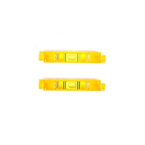 Swanson Tool Co. , Inc Swanson Tool Co LLP002 2-Pack Yellow Levels, Includes one 2-ring pitch vial and one 1-ring line level - Image 2