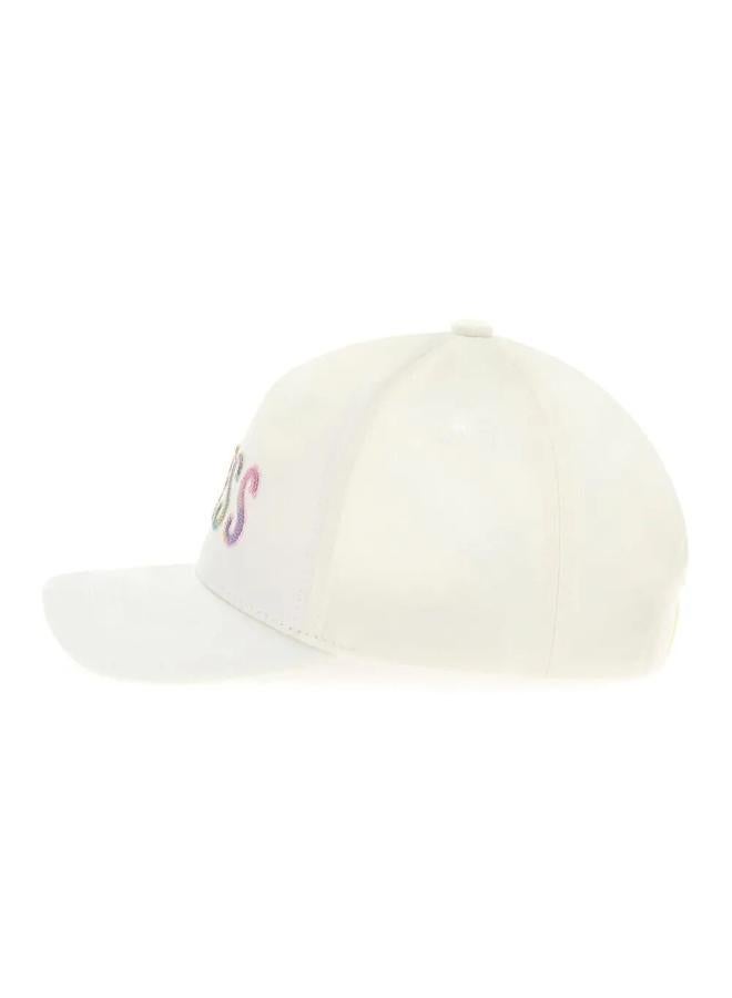 GUESS Infant Logo Baseball Curve Peak Cap - Image 2