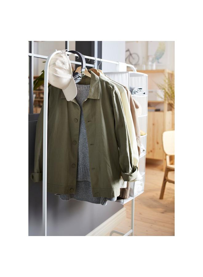 Green Tiger Clothes Rack, White, 99X152 Cm - Image 5