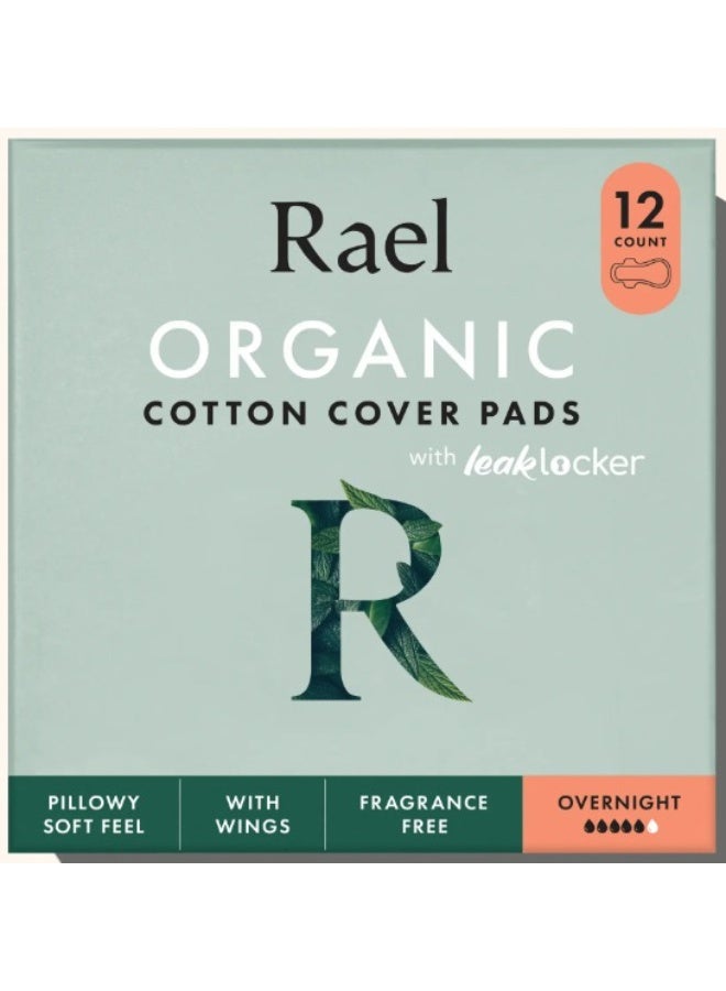 رائيل فوط ليلية بغطاء من القطن مع تقنية Leak Locker – 12 قطعة - Image 1