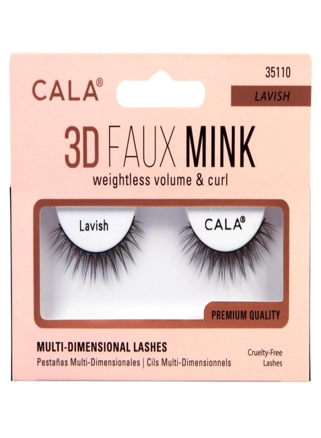 CALA 3D FAUX MINK LASHES: LAVISH - Image 1