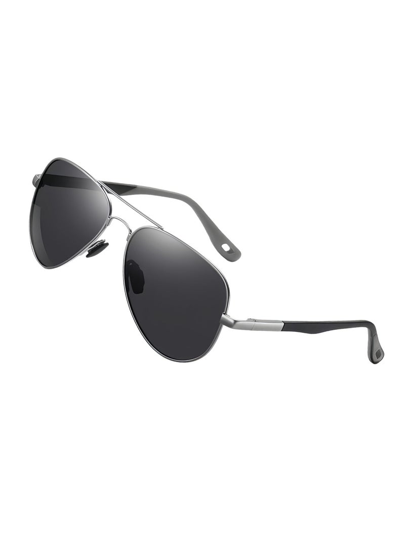 Polarized Sunglasses Men Women Metal Frame Shades Aviator Men's Sun Eye Glasses UV400 Protection For Fishing Driving Travelling - Image 4