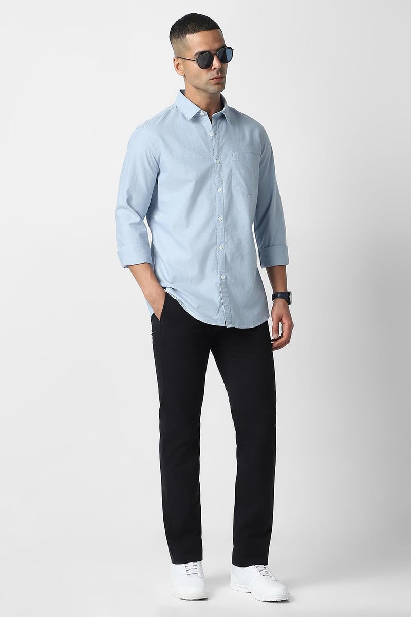 Van Heusen_Mens__Shirts_(VSSFUSLFW57218_Blue_42) - Image 5