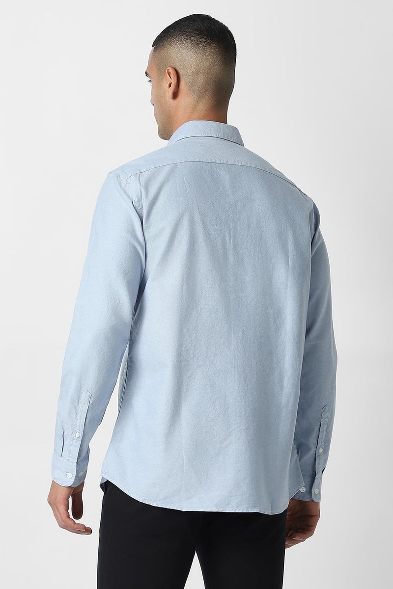 Van Heusen_Mens__Shirts_(VSSFUSLFW57218_Blue_42) - Image 3