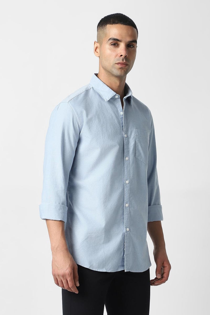 Van Heusen_Mens__Shirts_(VSSFUSLFW57218_Blue_42) - Image 2