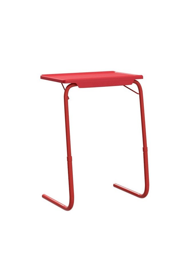 TABLE MAGIC - Height Adjustable Lapdesk, Multipurpose Work At Home & Matte Study Table (Cherry Red, Large) - Image 4