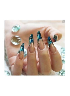 ORiTi 100-Piece False Nail Tips White  - Image 2