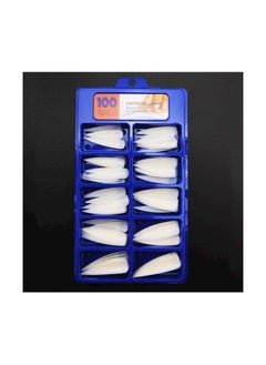 ORiTi 100-Piece False Nail Tips White  - Image 4