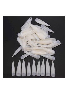 ORiTi 100-Piece False Nail Tips White  - Image 5