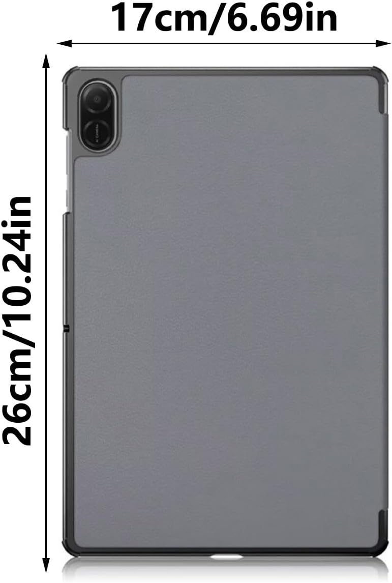 لحواسب Pad X8A 11 بوصة 2024، غطاء من الجلد الصناعي PU مع حامل قابلة للطي، أغلفة لوحية مع حامل، تفعيل وإيقاف تلقائي للنوم، واقي من الصدمات - Image 3