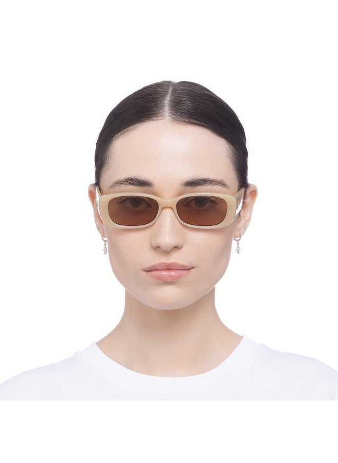 Le Specs Unisex Adult'S Unreal! Sunglasses, Latte  - Image 3