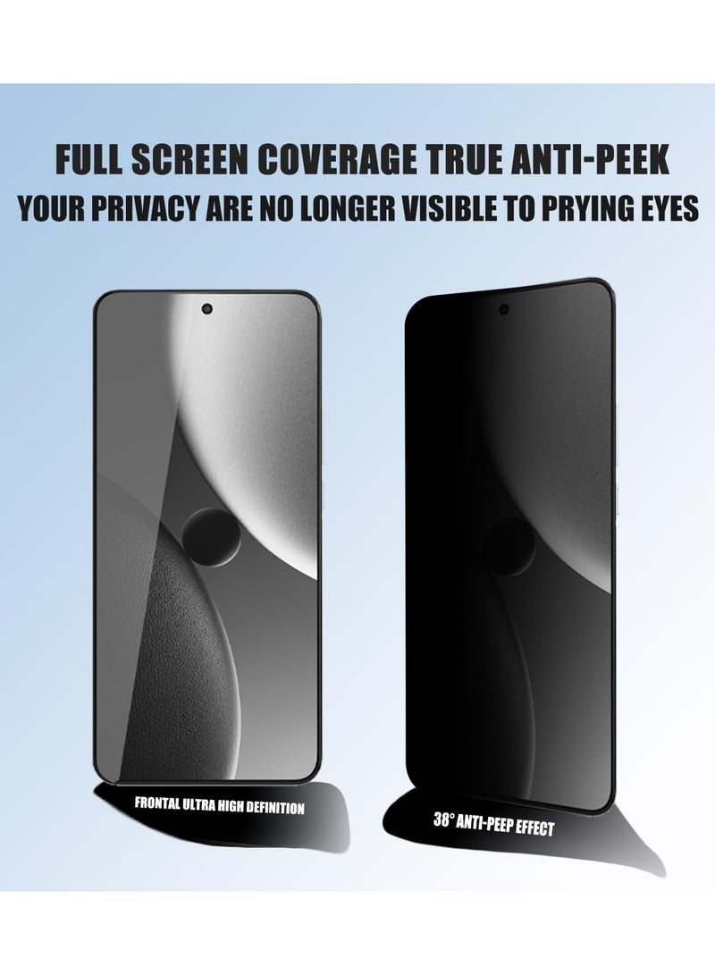 general Privacy Screen Protector Compatible with Xiaomi 15 Ultra 5G, 9H Hardness Anti-Scratch Anti-fingerprint, Anti-spy Tempered Glass for Mi 15 Ultra - Image 2