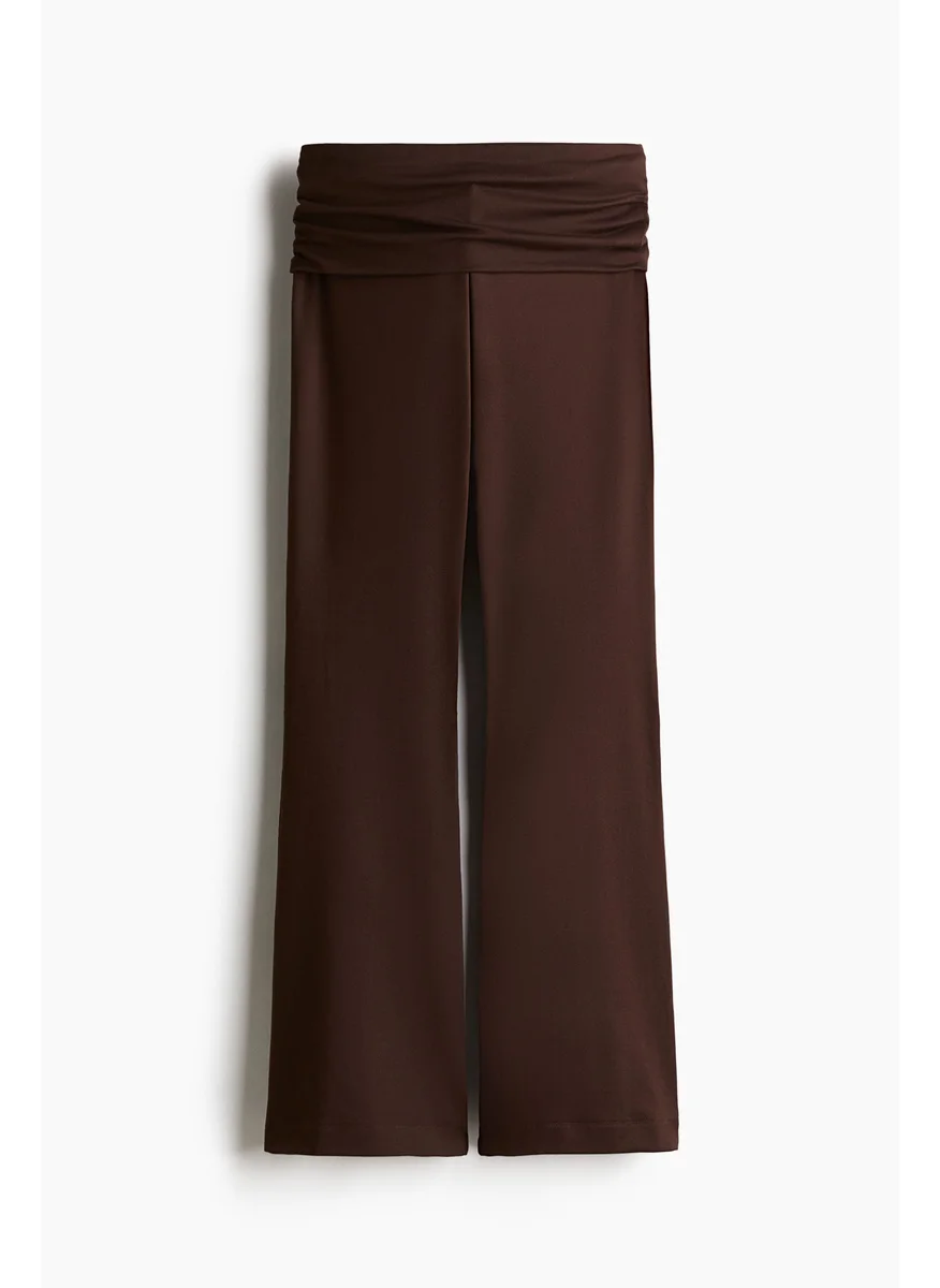 H&M Soft-Touch Flared Trousers