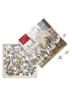 Adult Jigsaw Puzzle L.S. Lowry: Coming from the Mill (500 Pieces): 500-Piece Jigsaw Puzzles  - Image 1