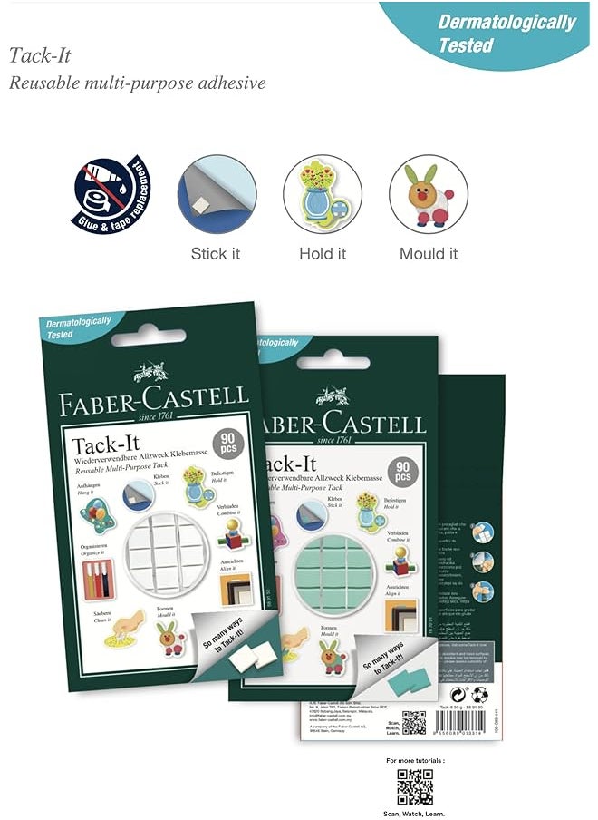 FABER-CASTELL - Tack It Adhesive Putty - Image 1