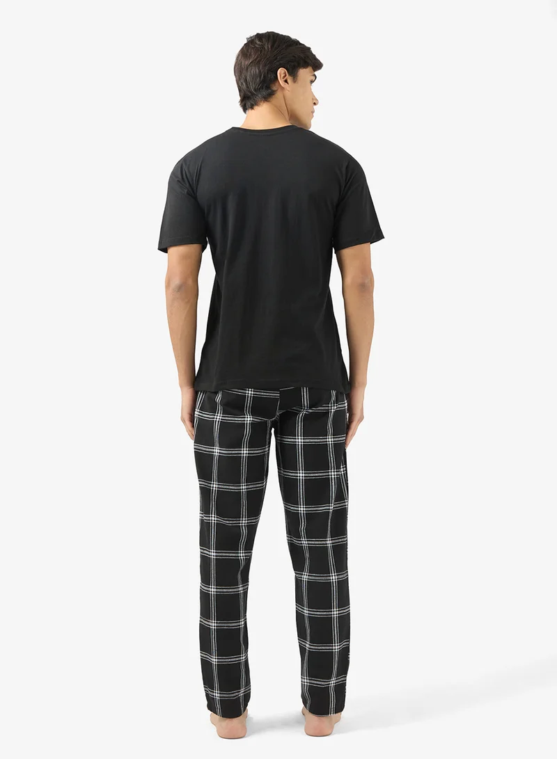Seventy Five Nightwear T-Shirt & Pants Set