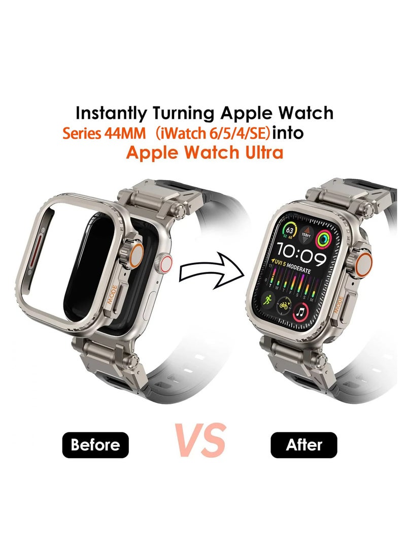 Samu - Apple Watch Metal Case, Suitable for 45MM (iWatch 9/8/7), Instantly Transformed Ultra Watch Metal protective shell - Image 1