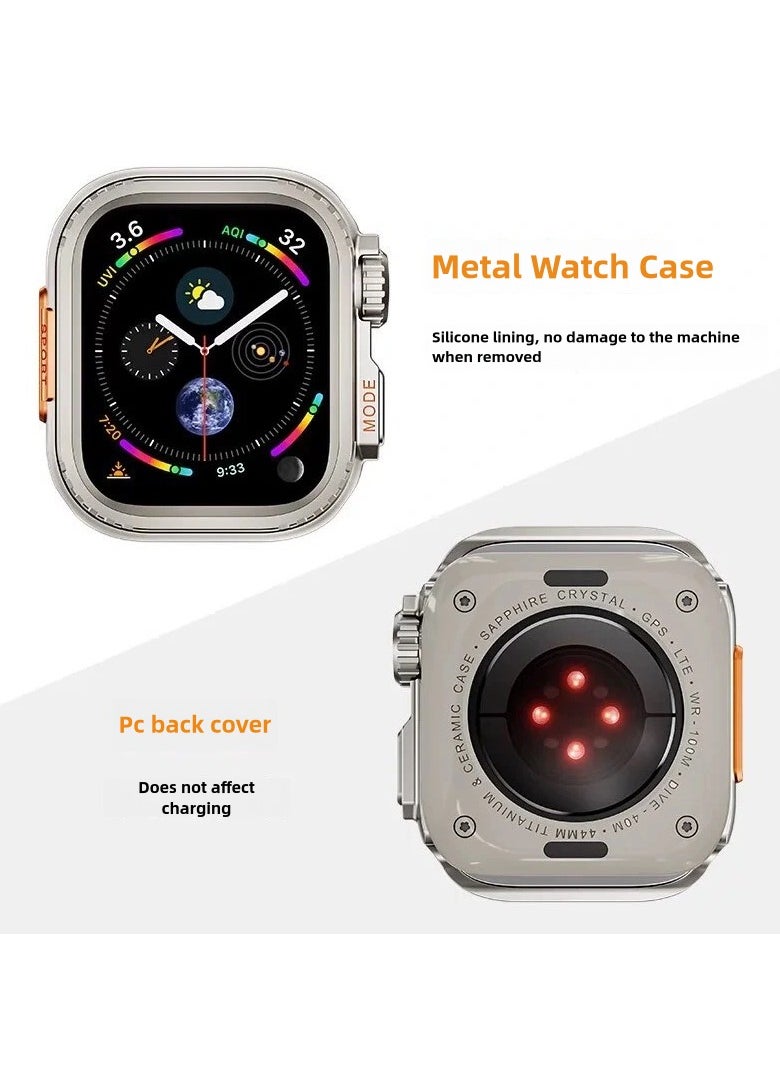 Samu - Apple Watch Metal Case, Suitable for 45MM (iWatch 9/8/7), Instantly Transformed Ultra Watch Metal protective shell - Image 1