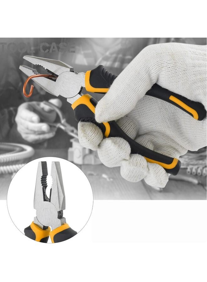 24PCS small compact hand tool set for home and office. Portable tool box for basic home repairs - Image 4