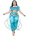 Funna Costume for Women Princess Dress Up Outfit Party Supplies Blue Small46 - Image 4