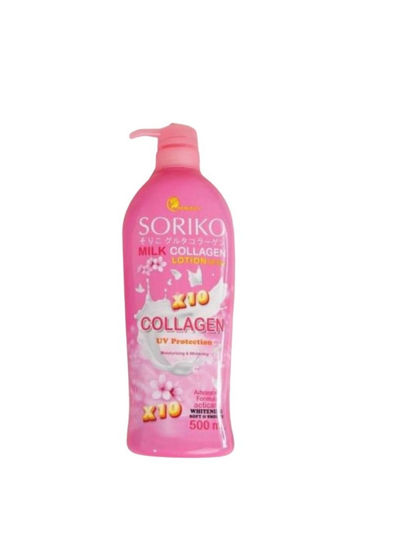 Soriko milk collagen lotion